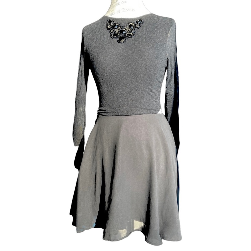 Black Long Sleeve Guess Dress